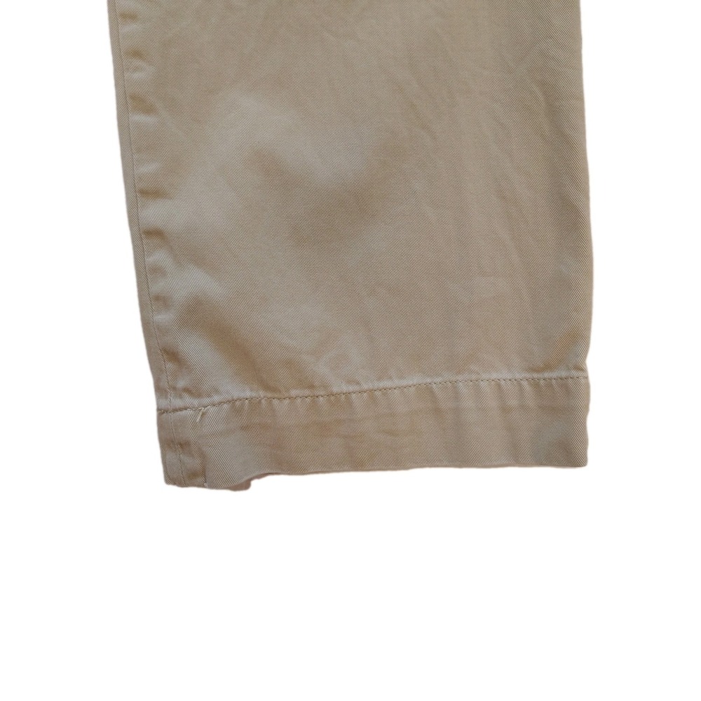 Polo Ralph Lauren Ethan Pant Mens 38x30 Khaki Pleated  Pants Cotton Casual Chino - Picture 3 of 16
